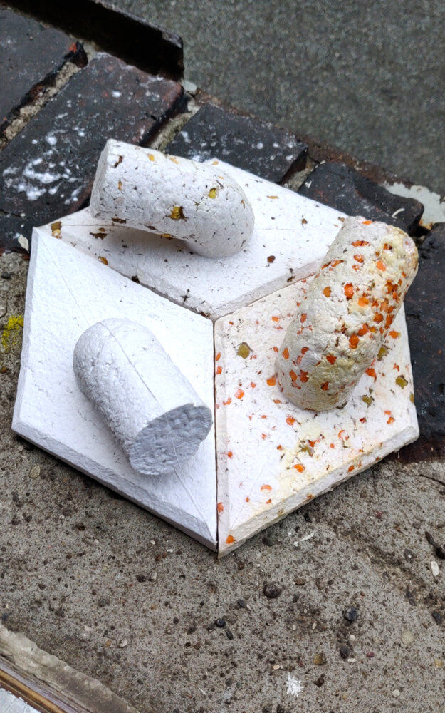 biodegradable paper art