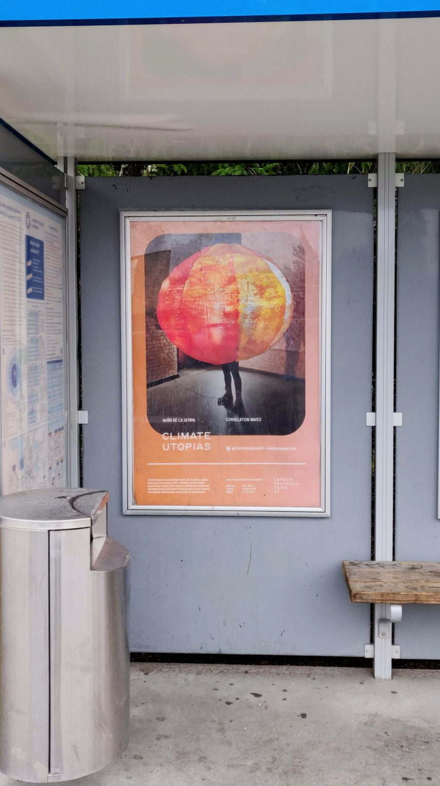 Correlation Waves billboard in Lahti